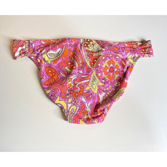 NWT Jessica Simpson Women's Mandarin Multi Paisley Bikini Bottoms, Size XL - Picture 6 of 7